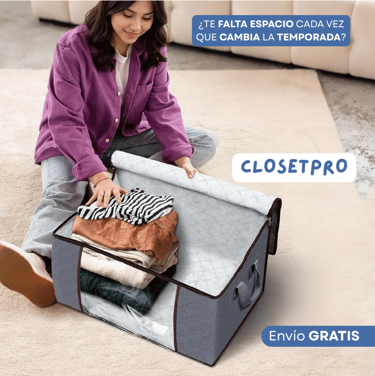 ClosetPro I Pack x 3 I Guarda ropa sin desorden