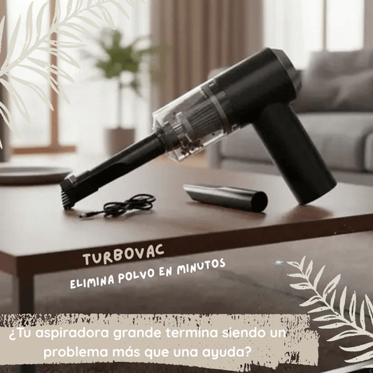 TurboVac - Elimina polvo en minutos