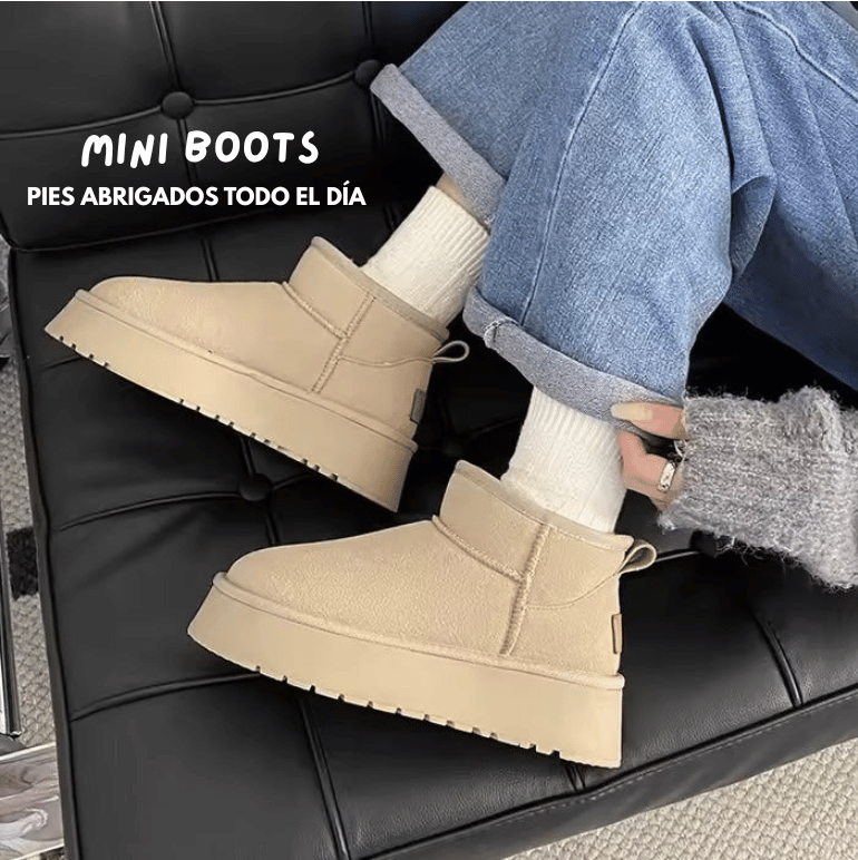 Mini Boots - Pies abrigados todo el día