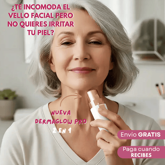 NUEVA Dermaglow Pro 2 en 1 - Elimina vello sin irritar
