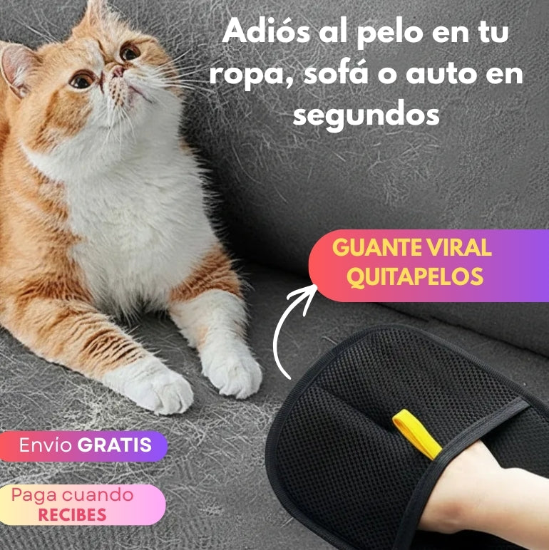 Guante viral Quita pelos - ¡De nuevo en stock! Pack x 2