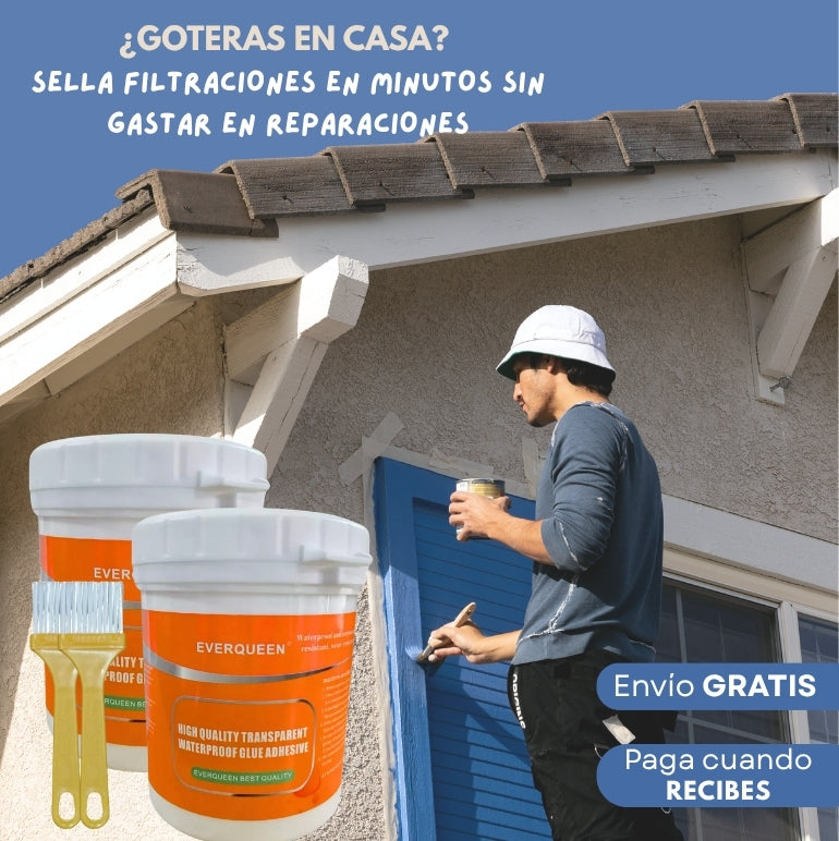 Sellador Impermeable que Elimina Goteras y Filtraciones  (Pack x2)