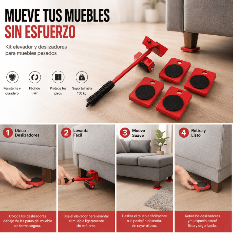 HomeMover Pro - Cambia todo de lugar fácil