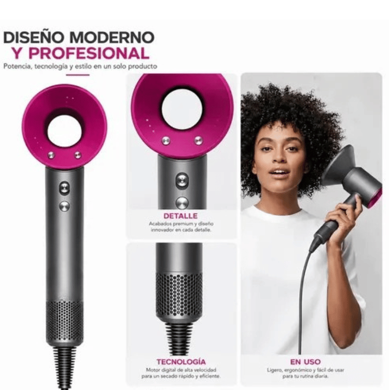 AeroGlow - Secado Rápido Sin Frizz