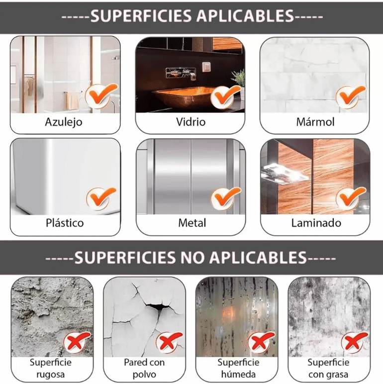 WallGrip - Mantén todo en su lugar - Pack x3