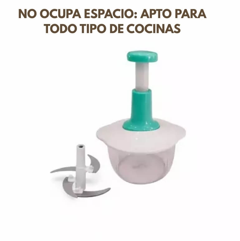 Picadora Manual – Cocina Rápido, Fácil y Sin Electricidad