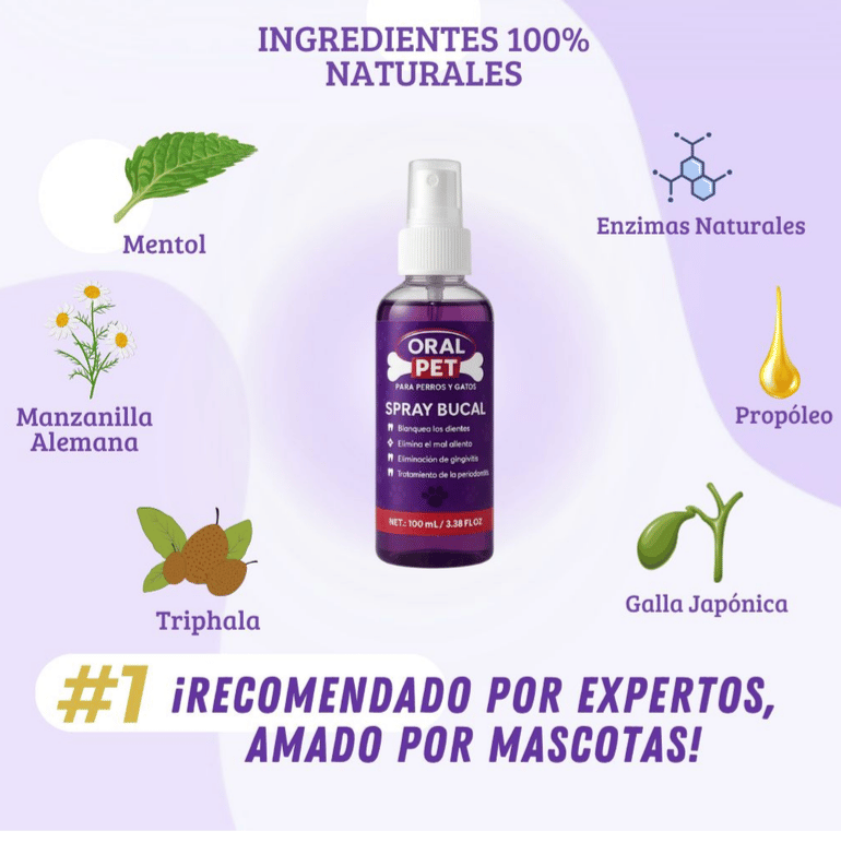 Oral Pet Spray  - Boca limpia sin esfuerzo
