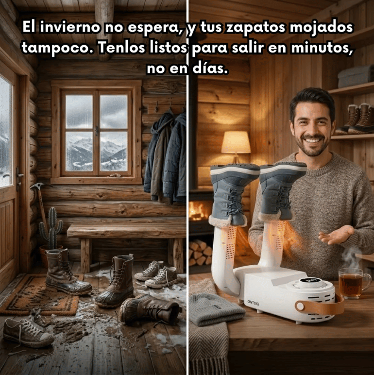 SecaFlex Pro - Zapatos secos cada mañana