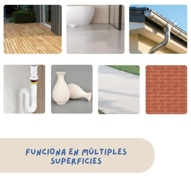 Sellador Impermeable que Elimina Goteras y Filtraciones  (Pack x2)