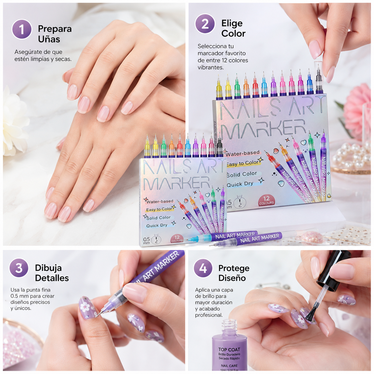NailArt Pro - Diseños precisos en minutos