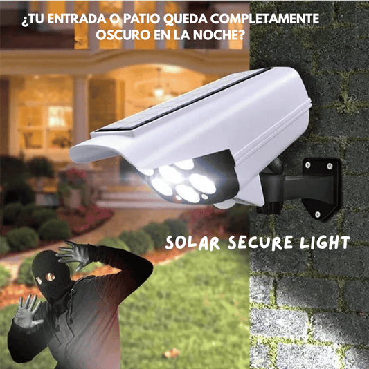Solar Secure Light (Pack x 3) - Detecta y disuade intrusos