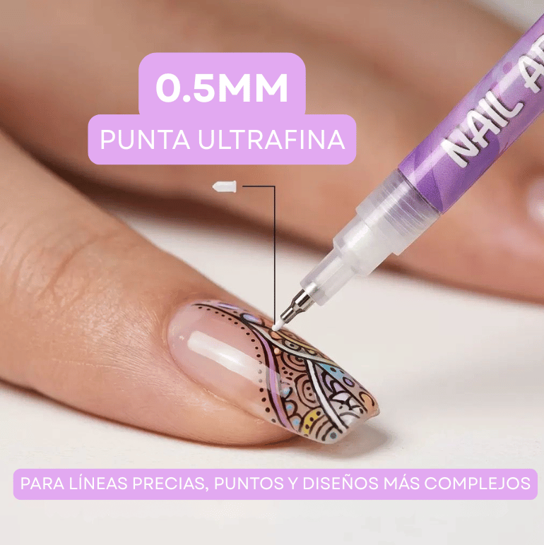 NailArt Pro - Diseños precisos en minutos