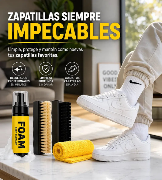 StepWash - Mantén tus zapatillas siempre limpias - Kit